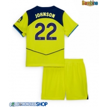Maglie da calcio Tottenham Hotspur Brennan Johnson #22 Terza Maglia Bambino 2025-26 Manica Corta + Pantaloni corti)